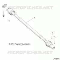 TREN, REAR PROP SHAFT