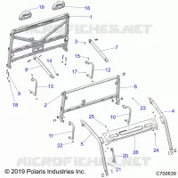 CHASSIS, CAB BASTIDOR
