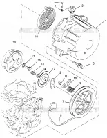 ARRANQUE DE RETROCESO 600 XCR SP 0965677 and EUROPEAN 600 XCR SP E965677 (4932063206D006)