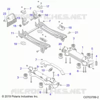 ASIENTO MOUNTING, FRONT