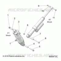 CHOQUE MOUNTING, REAR SUSP.
