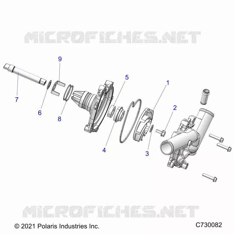 ENFRIAMIENTO, WATERPUMP ASSEMBLY