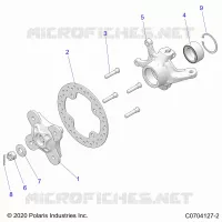 SUSPENSIÃ“N DELANTERA CARRIER- Z23NAV99A/99B (C0704127-2)