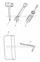 MONTAJE KIT DE HERRAMIENTA SL 650 B944058 (4926992699031A)