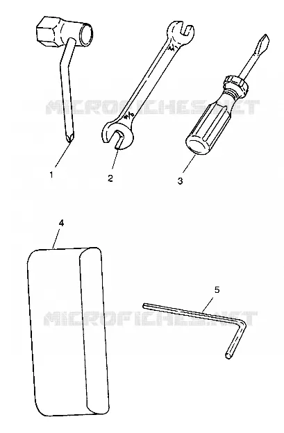 MONTAJE KIT DE HERRAMIENTA SL 650 B944058 (4926992699031A)
