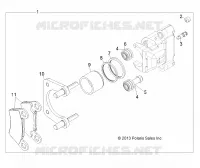 FRENO TRASERO CALIPER