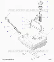 SISTEMA DE COMBUSTIBLE, FUEL TANK