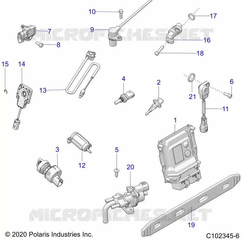 ELECTRICA, SWITCHES, SENSORS, ECU AND CONTROL MODULES