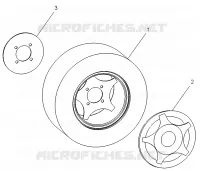 RUEDAS, OPCIONES, CHROME and SILVER, 10 INCH
