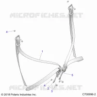ASIENTO BELT MOUNTING