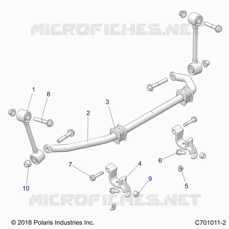 SUSPENSION, FRONT BARRA ESTABILIZADORA- G21GAE99A4 (C701011-2)
