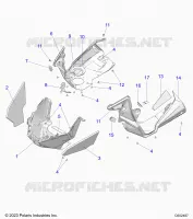 NOSEPAN ASM./FENDERS