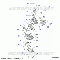 ENGINE, CRANKCASE AND CIGUEÑAL