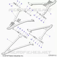 SUSPENSIÃ“N DELANTERA CONTROL ARMS