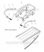 CHASIS, RACK AND PASSENGER HAND HOLD