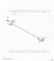 TREN, FRONT PROP SHAFT