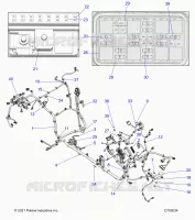 ELECTRICA, WIRE HARNESS, CHASSIS, ULTIMATE LE