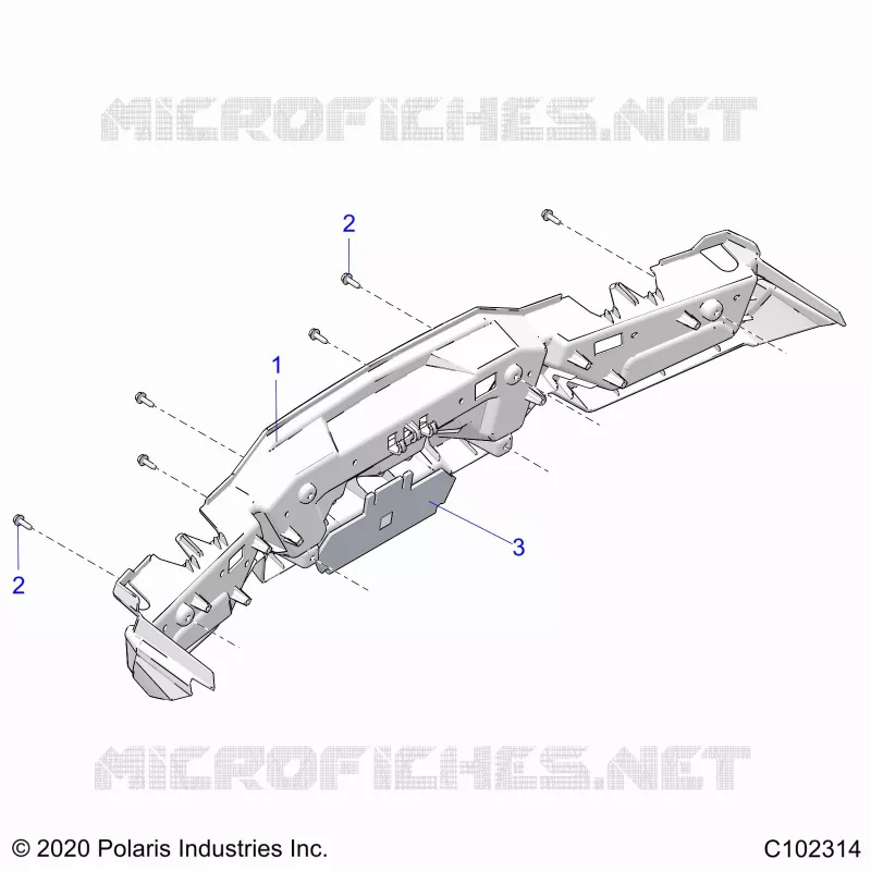 CARROCERÍA POSTERIOR BUMPER
