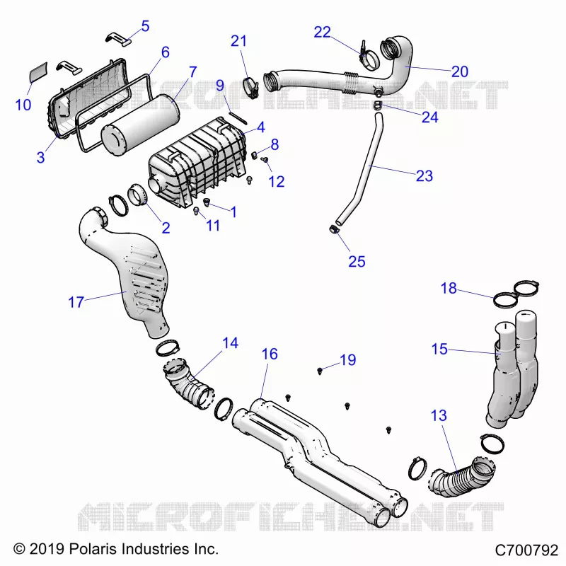 ENGINE, TOMA DE AIRE SYSTEM