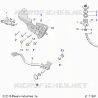 BRAKES, BRAKE PEDAL AND CILINDRO MAESTRO