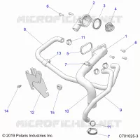 ENFRIAMIENTO, THERMOSTAT AND BYPASS