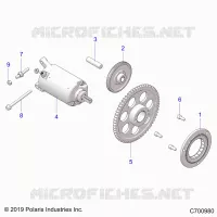 MOTOR DE ARRANQUE DRIVE