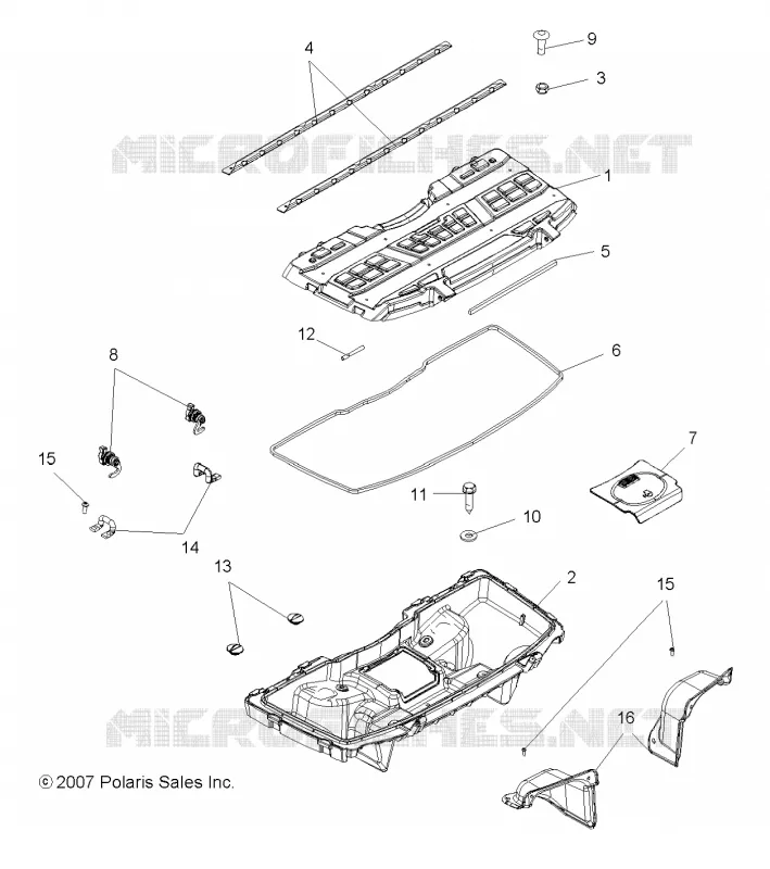 DELANTERA CAJA DE ALMACENAMIENTO