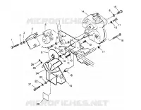 CAJA DE ENGRANAJES Y FRENO DE MONTAJE Sport 400L W948540 (4927232723B013)