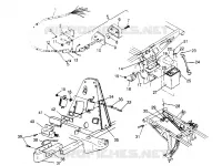 ELECTRICA/LUZ DE LA COLA ASSEMBLY  2X4 400L W957540 (4930093009C005)