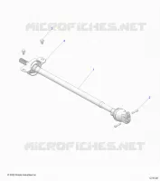 TREN, FRONT PROP SHAFT