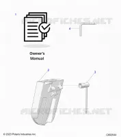 REFERENCES, TOOLS, BELT HOLDER, AND EL MANUAL DEL PROPIETARIO