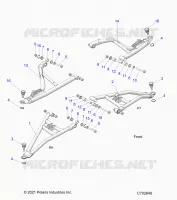SUSPENSIÃ“N DELANTERA CONTROL ARMS
