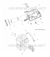 MOTOR, TOMA DE AIRE
