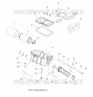 MOTOR, TOMA DE AIRE SYSTEM