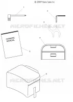 KIT DE HERRAMIENTA and CARGO STORAGE BAG