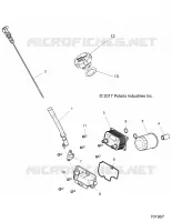 ENGINE, DIPSTICK, CAP AND FILTRO DE ACEITE