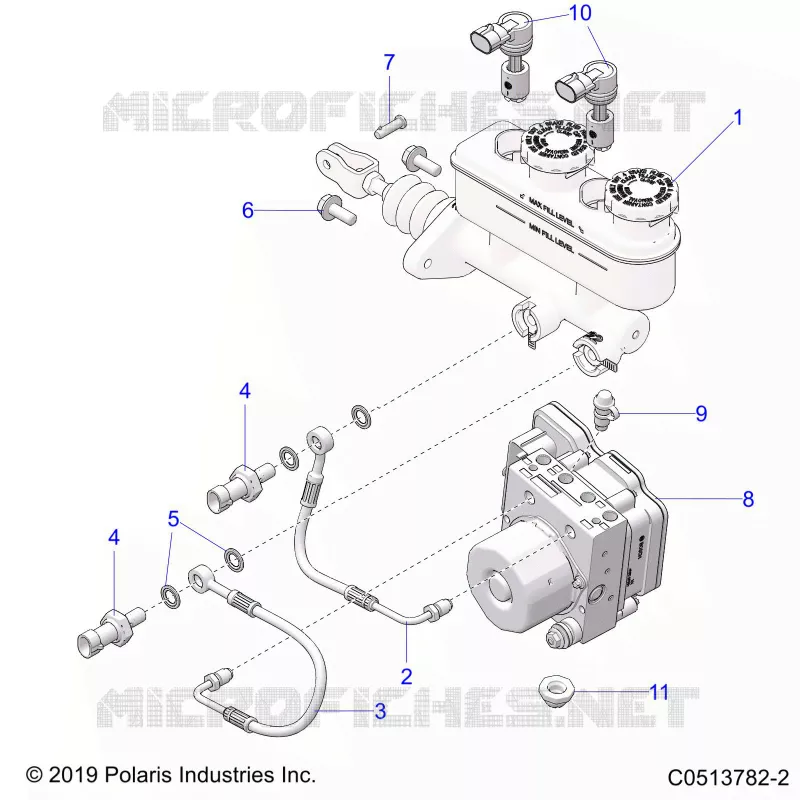 BRAKES, CILINDRO MAESTRO AND ABS MODULE