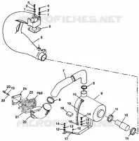 SISTEMA DE ESCAPE SL 780 B974088 and Intl. SL 780 I974088 (4940924092B006)