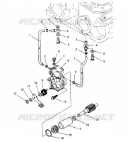 BOMBA DE ACEITE CLASSIC TOURING 0963365 and EUROPEAN CLASSIC TOURING E963365 (4933623362C014)