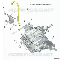 TREN, MAIN GEARCASE MOUNTING