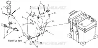 Sistema de nebulización MOTOR  Intl. SLX 780 I964287 (4937443744B014)