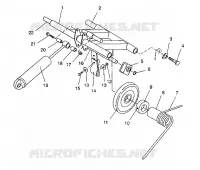TRASERO ARM PAR TRAIL/0930761 AND  TRAIL DELUXE/0930243 (4923222322024A)