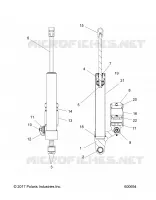 SUSPENSION, SHOCK TRASERO TRACK