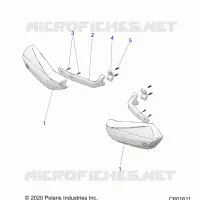 STEERING, HAND GUARDS