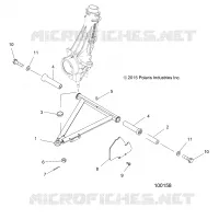 SUSPENSION, A-ARM and PUNTAL MOUNTING