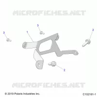 ELECTRICA, ECU BRACKET