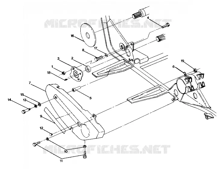RIGHT HAND CUBIERTA DE LA CADENA ASSEMBLY (4916351635030A)