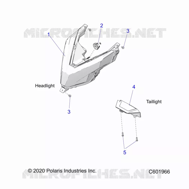 ELECTRICA, HEADLIGHT AND TAILLIGHT