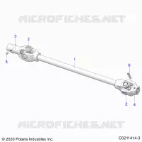 TREN, FRONT PROP SHAFT