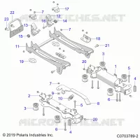ASIENTO MOUNTING, FRONT
